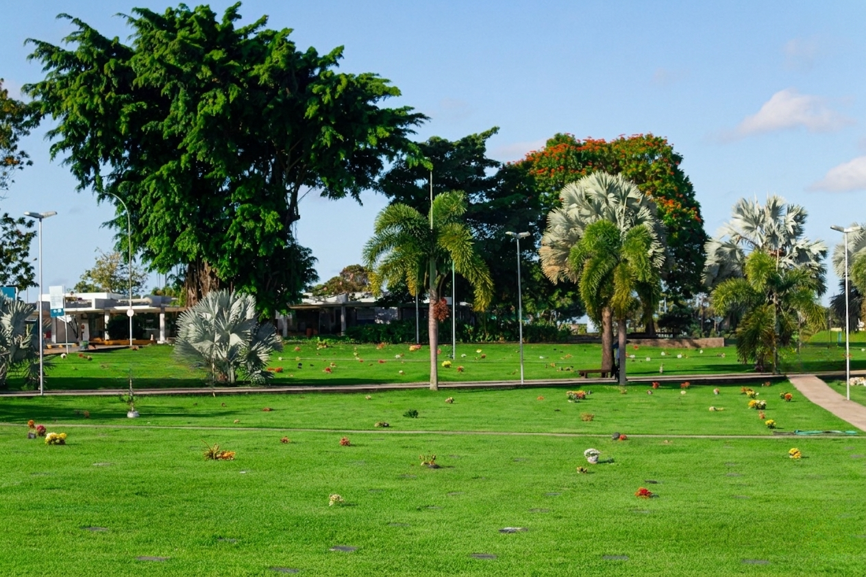 Jazigos imediatos ou preventivos no Campo Santo Parque das Flores